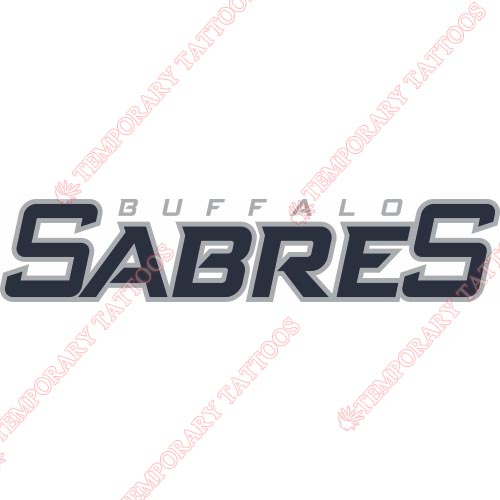 Buffalo Sabres Customize Temporary Tattoos Stickers NO.82